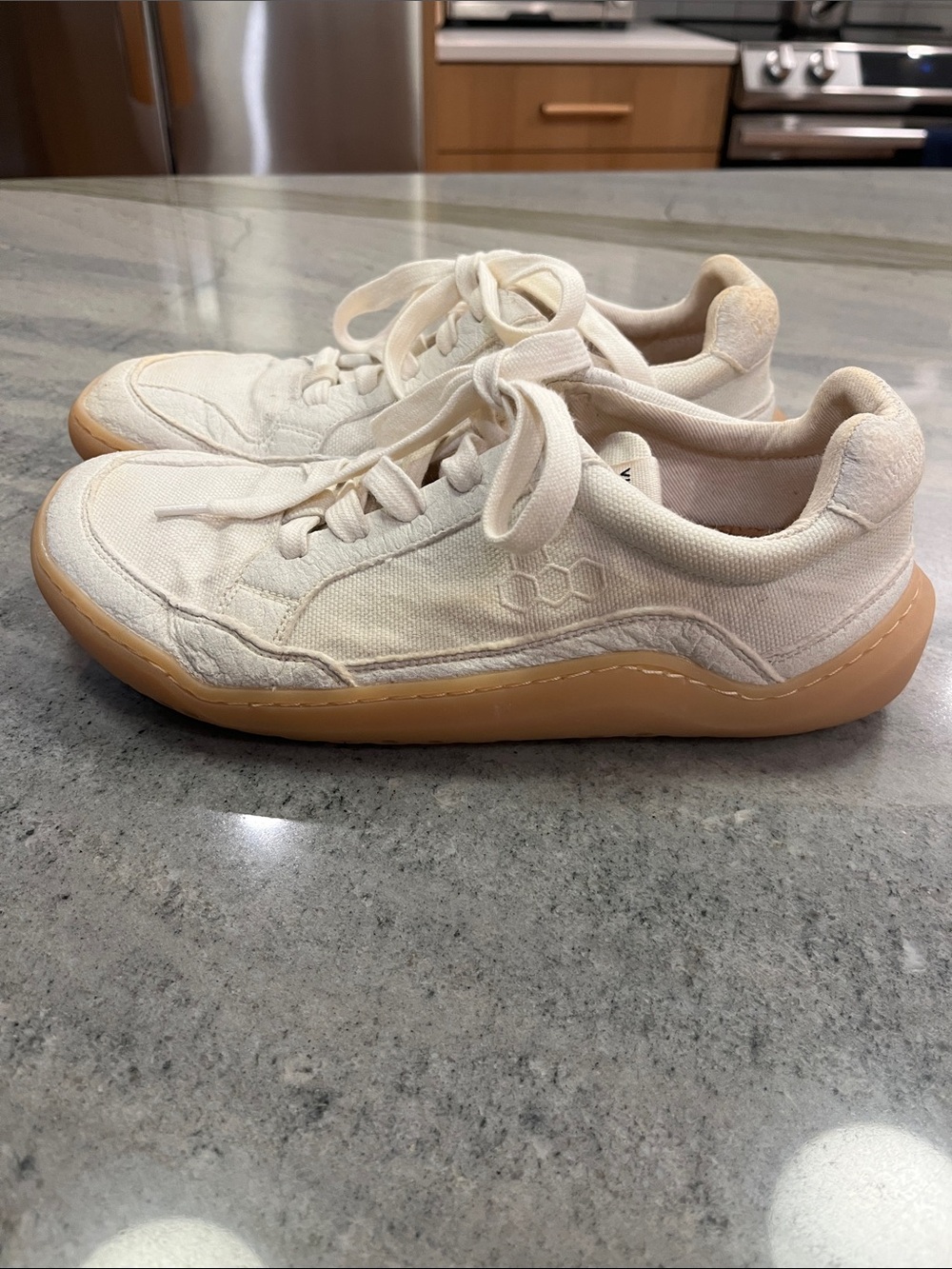 Gobi II sneaker premium canvas ivory 39